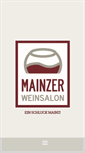 Mobile Screenshot of mainzer-weinsalon.de